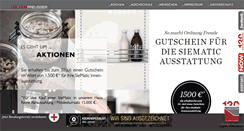 Desktop Screenshot of kuechen-preusser.de